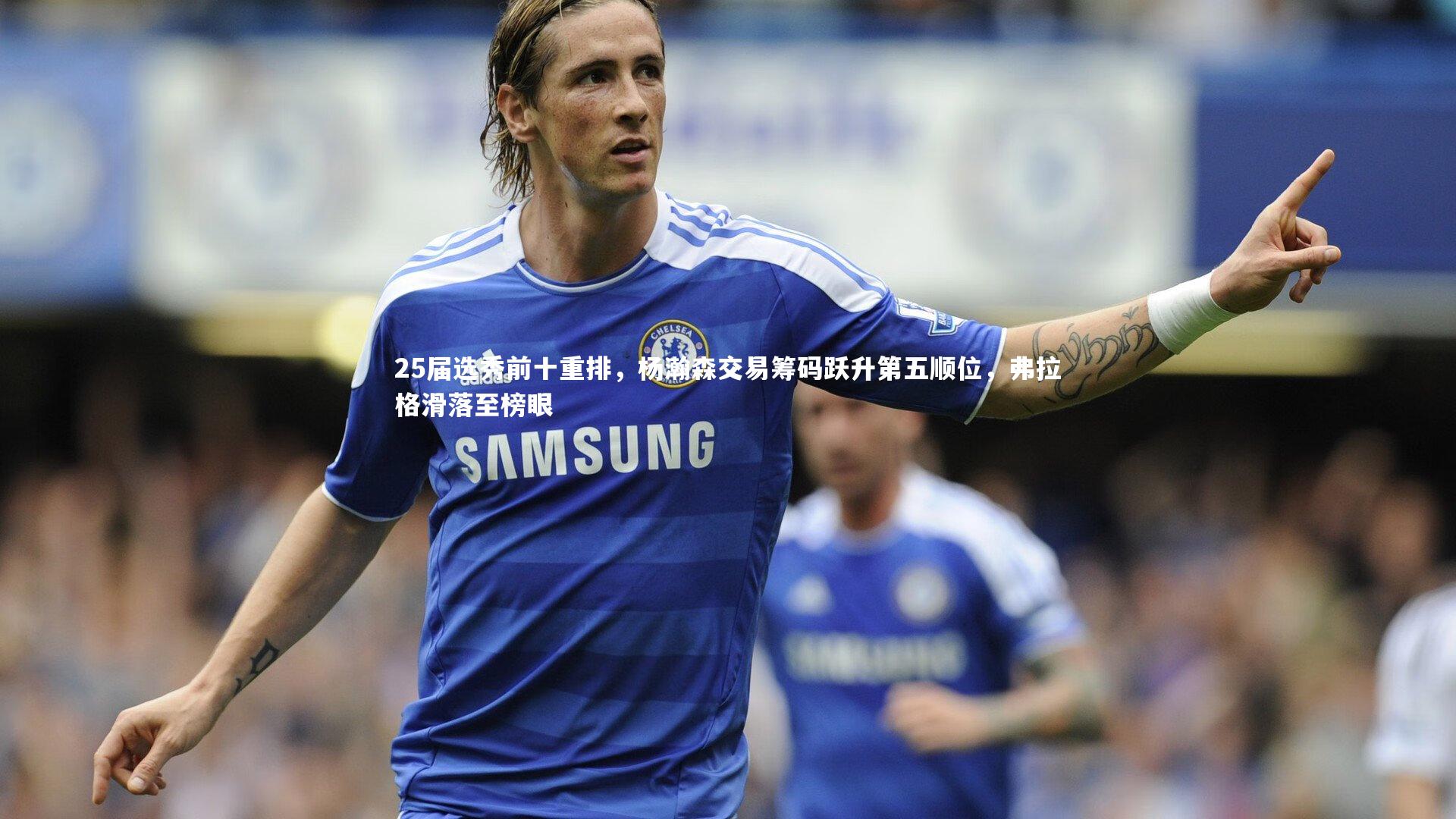 KAIYUN开云_25届选秀前十重排，杨瀚森交易筹码跃升第五顺位，弗拉格滑落至榜眼